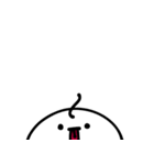 丸いおばけ（個別スタンプ：14）