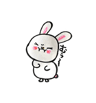 へたうさぎのあいさつスタンプ（個別スタンプ：18）