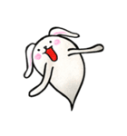 へたうさぎのあいさつスタンプ（個別スタンプ：22）