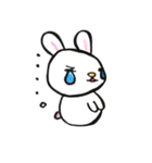 へたうさぎのあいさつスタンプ（個別スタンプ：28）