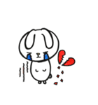 へたうさぎのあいさつスタンプ（個別スタンプ：30）