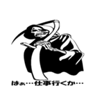 ドクロ兄さんの感情（個別スタンプ：10）