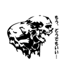 ドクロ兄さんの感情（個別スタンプ：12）