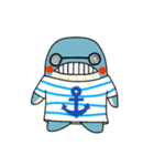 歩くクジラ（個別スタンプ：1）