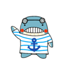 歩くクジラ（個別スタンプ：4）