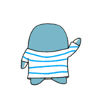 歩くクジラ（個別スタンプ：8）