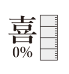 気持ちメーター（個別スタンプ：1）