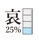 気持ちメーター（個別スタンプ：14）