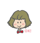 かえでちゃんとヒカル君（個別スタンプ：1）