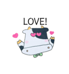 うしくんあいさつ（個別スタンプ：3）