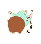 Baby めぐる君 スタンプ（個別スタンプ：3）