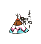 愛しのまゆげちゃん達（個別スタンプ：5）