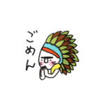 愛しのまゆげちゃん達（個別スタンプ：10）