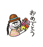 愛しのまゆげちゃん達（個別スタンプ：15）