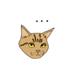 ジユウな猫たち（個別スタンプ：8）