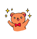 元気なくま（個別スタンプ：1）