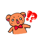 元気なくま（個別スタンプ：3）
