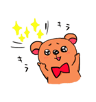元気なくま（個別スタンプ：12）