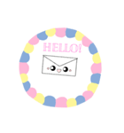 可愛いお手紙スタンプ（個別スタンプ：1）