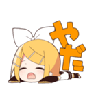 鏡音リン スタンプ（個別スタンプ：9）