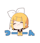 鏡音リン スタンプ（個別スタンプ：19）