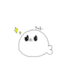 もちもちあざらし。 1（個別スタンプ：8）