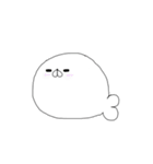 もちもちあざらし。 1（個別スタンプ：12）