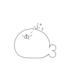 もちもちあざらし。 1（個別スタンプ：34）