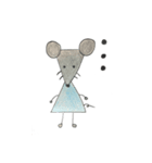 ねずみんの日常手書きver.（個別スタンプ：2）