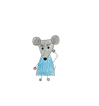 ねずみんの日常手書きver.（個別スタンプ：5）