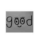 一 言 文 字（個別スタンプ：9）