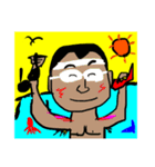 おもしろキャラ（個別スタンプ：7）