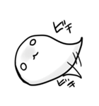 白いおたまじゃくし（個別スタンプ：3）