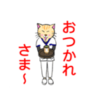 白衣を着たネコvol.3（個別スタンプ：30）