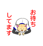 白衣を着たネコvol.3（個別スタンプ：33）