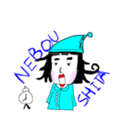 まろ眉JK（個別スタンプ：2）