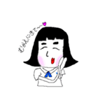 まろ眉JK（個別スタンプ：5）
