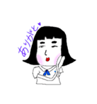 まろ眉JK（個別スタンプ：7）