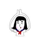 まろ眉JK（個別スタンプ：13）