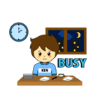ケンくんのスタンプ（個別スタンプ：20）