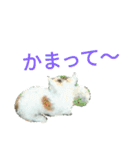 ハムちゃんうさちゃん金魚に鳥（個別スタンプ：15）