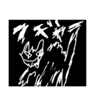 黒猫のべーちゃん（個別スタンプ：4）