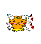 元気いっぱいオニまろ（個別スタンプ：14）