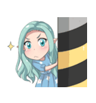 ハナ、エルフの女の子（個別スタンプ：2）