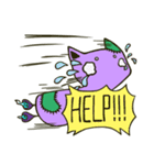 ゴーストキャットゾンビ（個別スタンプ：5）