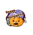 ハロウィンねこちゃん（個別スタンプ：1）