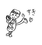7さいのかんしゃ（おどろき）（個別スタンプ：33）