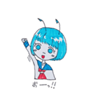 宇宙人コットちゃんスタンプ（個別スタンプ：6）