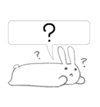 だらりらうさぎさん（個別スタンプ：23）