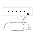 だらりらうさぎさん（個別スタンプ：24）